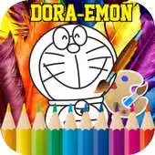 Free play online Dora-emon Coloring Book APK