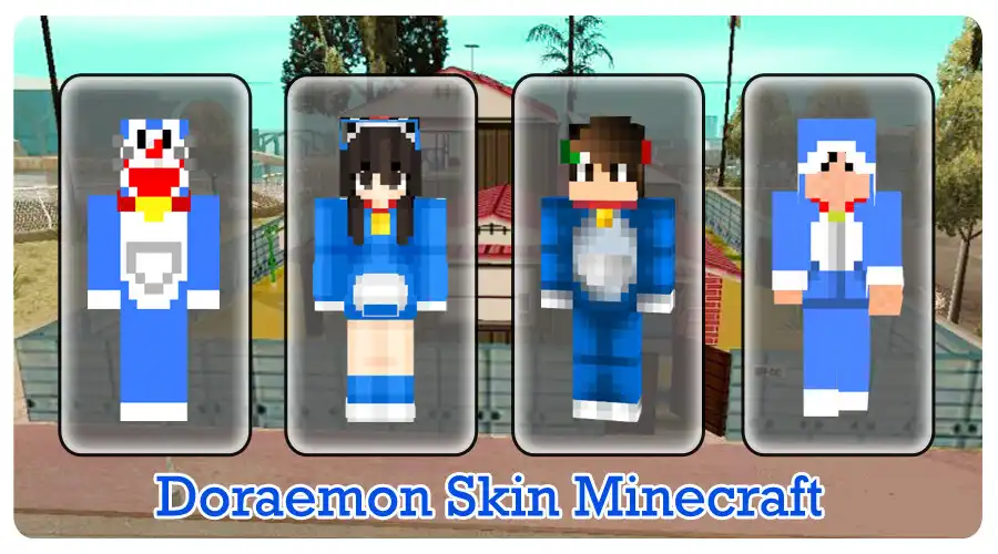 Play Doraemon Skin Minecraft PE  and enjoy Doraemon Skin Minecraft PE with UptoPlay