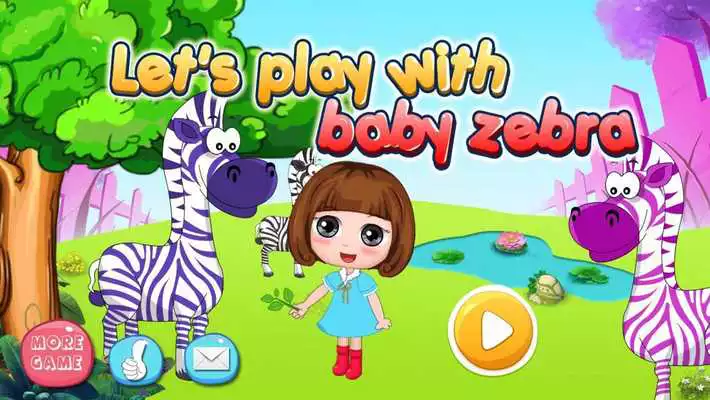 Play Dora Playtime with baby zebra Play Dora Playtime with baby zebra