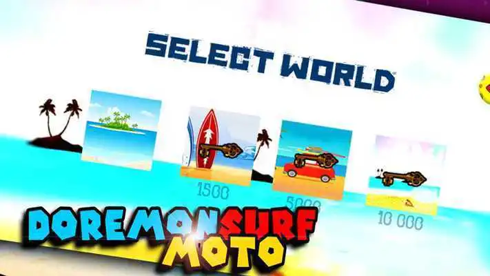 Play Doremon Surfing Motorcycle