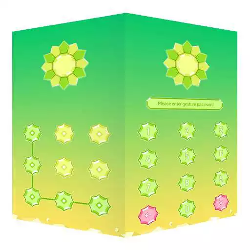 Play DoScreen Theme PolyFlowers APK