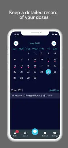 Play Dose Tracker as an online game Dose Tracker with UptoPlay