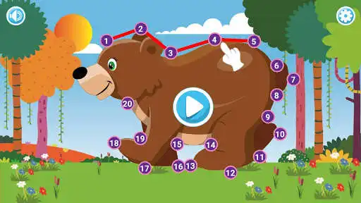 Play Dot 2 Dot with Animals Puzzle  and enjoy Dot 2 Dot with Animals Puzzle with UptoPlay