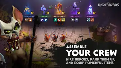 Play Dota Underlords as an online game Dota Underlords with UptoPlay