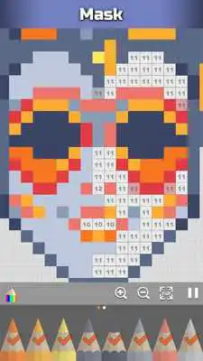 Play Dot coloring : Number coloring