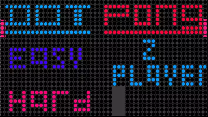 Play Dot Pong (Dot case game)