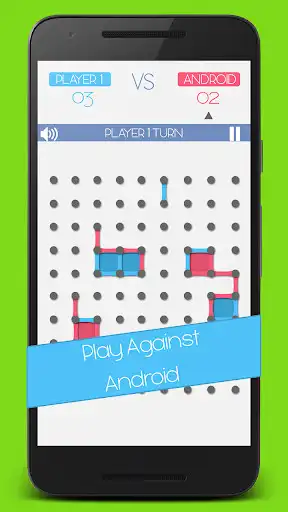 Play Dots and Boxes game as an online game Dots and Boxes game with UptoPlay
