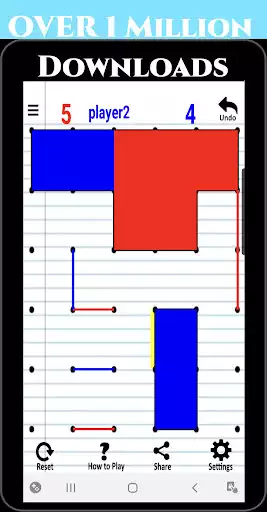 Play APK Dots and Boxes  and enjoy Dots and Boxes with UptoPlay com.bhima.dotsboxes