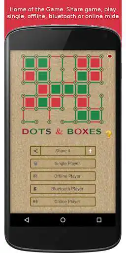Play Dots & Boxes - Free Board Game  and enjoy Dots & Boxes - Free Board Game with UptoPlay