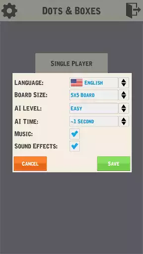 Play Dots & Boxes as an online game Dots & Boxes with UptoPlay