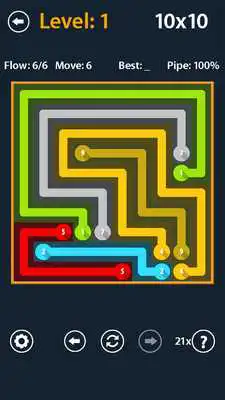 Play Dots Number Connect With Pipe