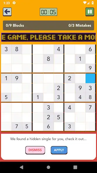 Play DOTS Sudoku as an online game DOTS Sudoku with UptoPlay