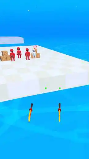 Play Double Dagger : Knife Throwing Game as an online game Double Dagger : Knife Throwing Game with UptoPlay