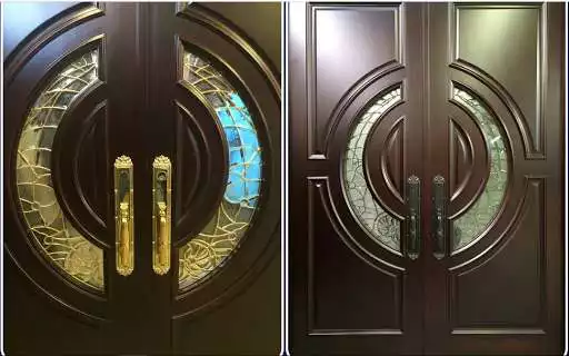 Play APK double wooden door design  and enjoy double wooden door design with UptoPlay com.DoubleWoodenDoorDesigns.jannapp
