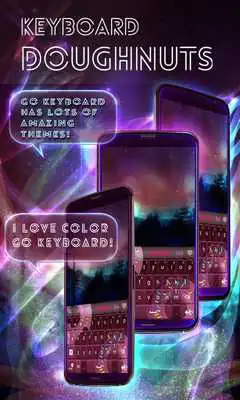 Play Doughnuts Keyboard Theme