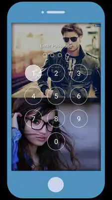 Play Douple Photo Zip Lock Screen