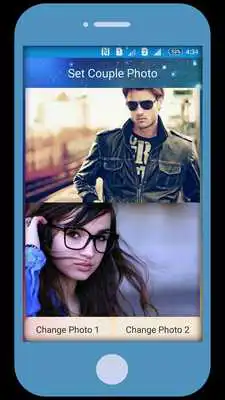 Play Douple Photo Zip Lock Screen