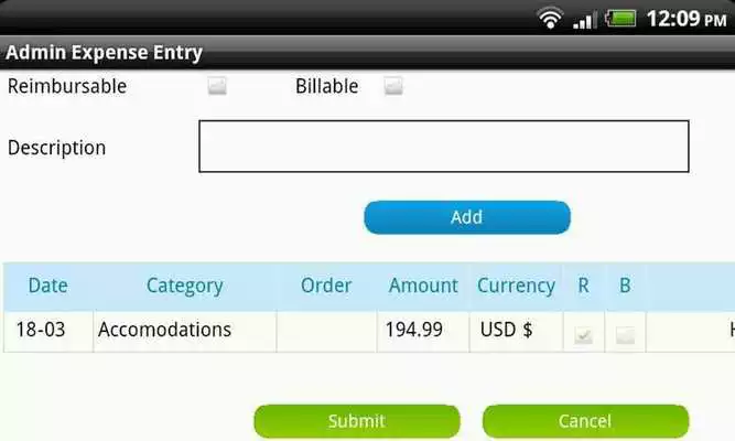 Play Dovico Admin Expense Entry