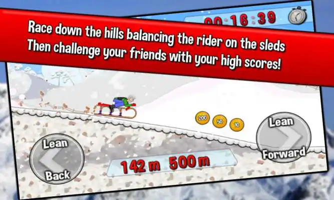 Play Downhill Winter Racing