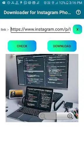 Play Downloader for Instagram Photos and Videos  and enjoy Downloader for Instagram Photos and Videos with UptoPlay