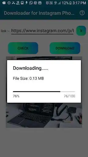 Play Downloader for Instagram Photos and Videos as an online game Downloader for Instagram Photos and Videos with UptoPlay