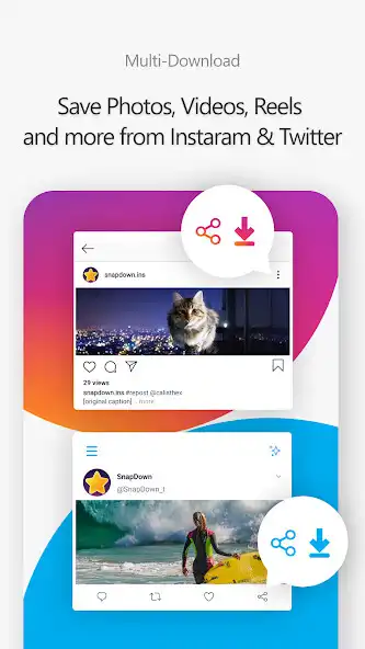 Play Downloader for Insta  Twitter  and enjoy Downloader for Insta  Twitter with UptoPlay