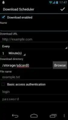 Play Download Scheduler