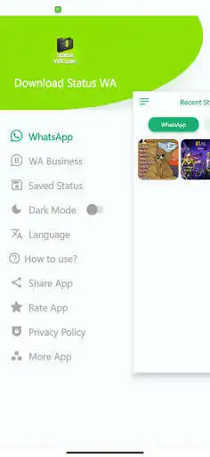 Play Download Status WA