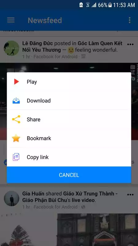 Play Download Videos and Photos: Facebook  Instagram