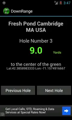 Play Down Range - tool for golfers