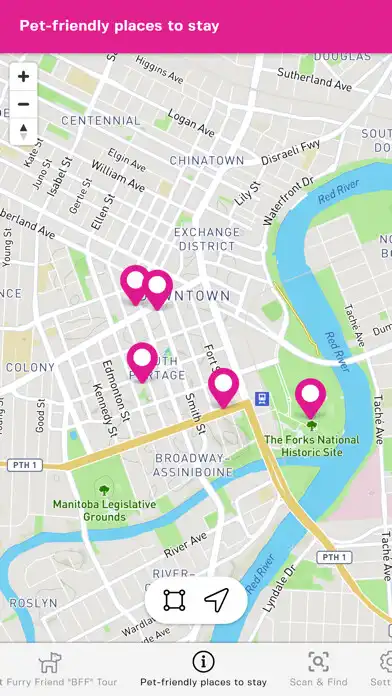 Play Downtown Winnipeg Tours as an online game Downtown Winnipeg Tours with UptoPlay