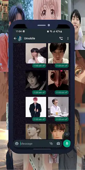 Play Doyoung NCT Animated WASticker  and enjoy Doyoung NCT Animated WASticker with UptoPlay