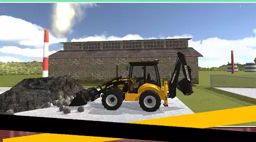 Play Dozer Crane Simulation Game 2 as an online game Dozer Crane Simulation Game 2 with UptoPlay