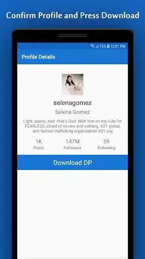 Play DP Downloader 2021 as an online game DP Downloader 2021 with UptoPlay