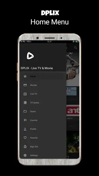 Play DPLIX -Free Movie  Live TV as an online game DPLIX -Free Movie  Live TV with UptoPlay