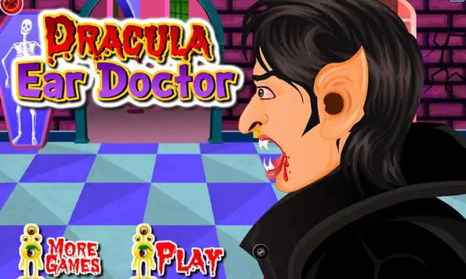 Play Dracula Ear Doctor Game