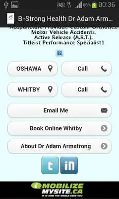 Play Dr Adam Armstrong