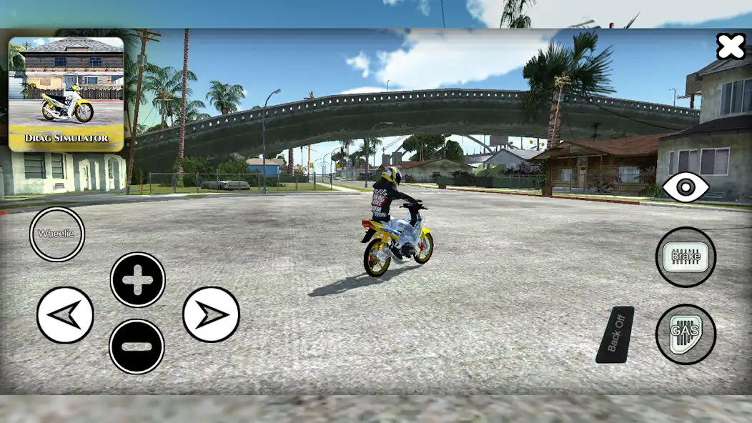 Play Drag Bike Simulator SanAndreas  and enjoy Drag Bike Simulator SanAndreas with UptoPlay