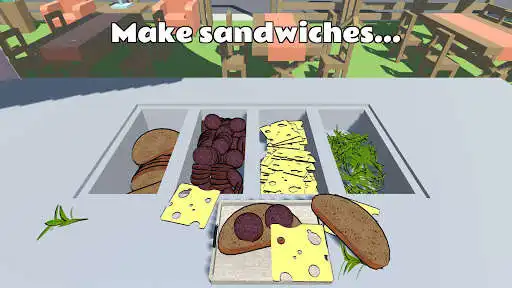 Play Drag  Drop Sandwich Shop as an online game Drag  Drop Sandwich Shop with UptoPlay