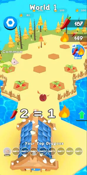 Play Dragon Adventure: Farm Island as an online game Dragon Adventure: Farm Island with UptoPlay