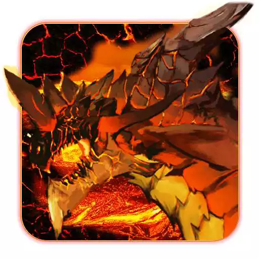 Free play online Dragon And Flame Magma Keyboard Theme APK