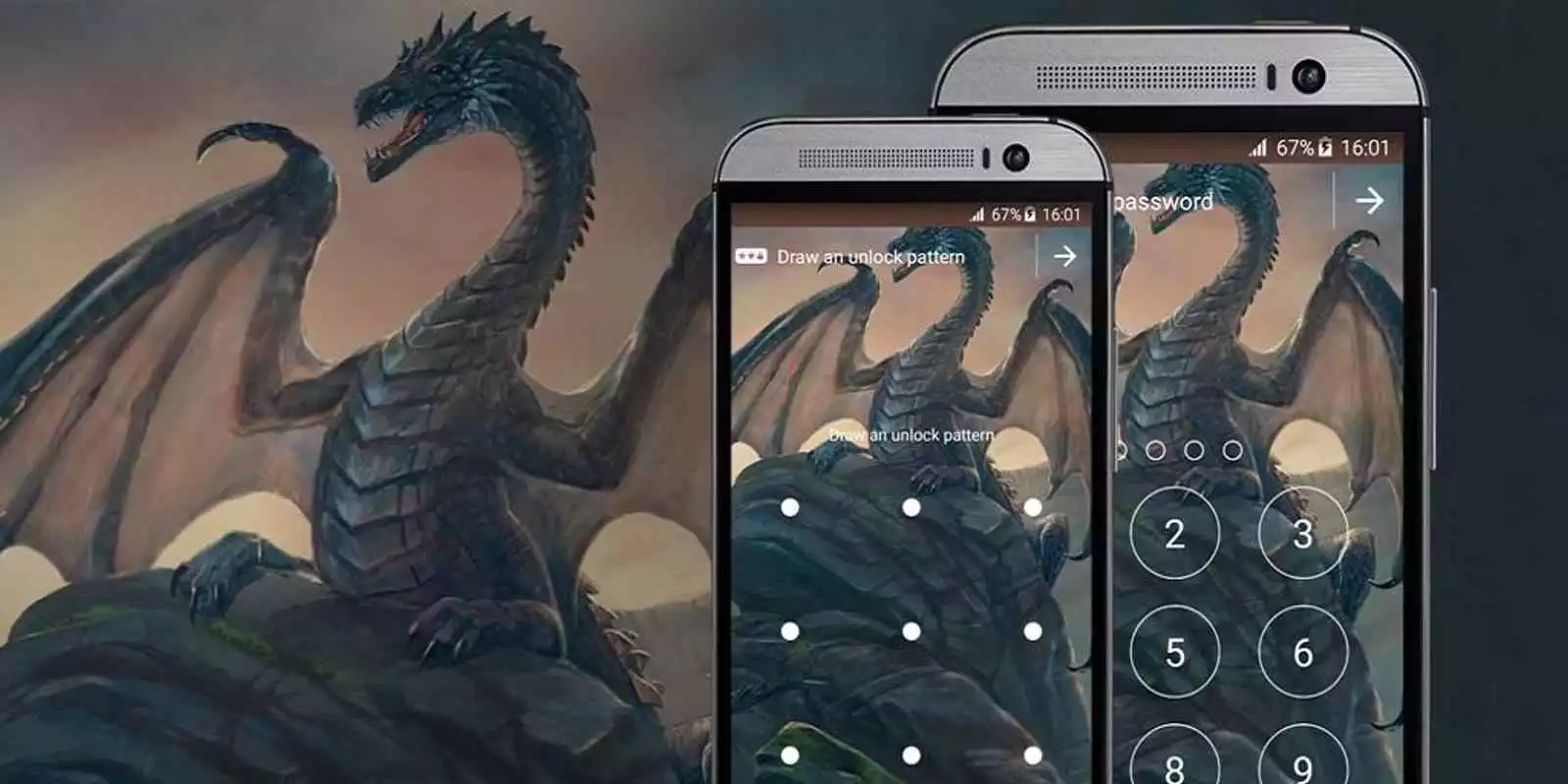 Play Dragon App Lock Theme