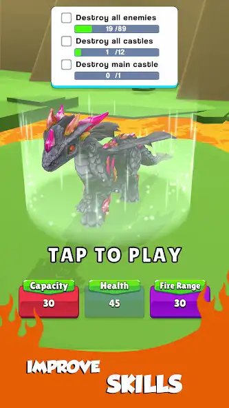 Play Dragon Attack as an online game Dragon Attack with UptoPlay