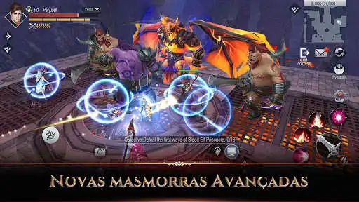 Play Dragonborn Knight: A Lenda as an online game Dragonborn Knight: A Lenda with UptoPlay