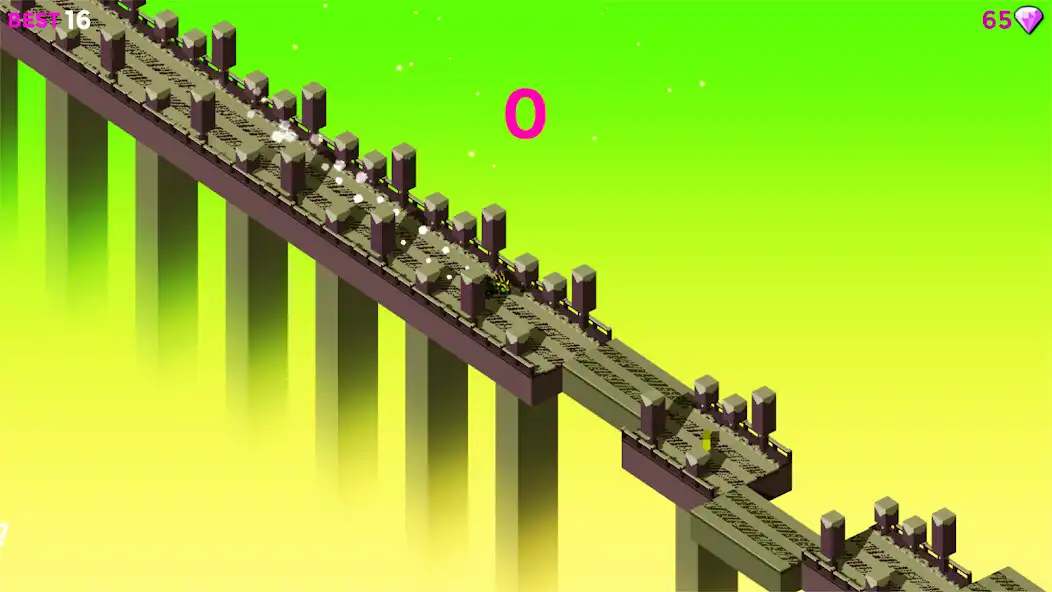 Play Dragon Crossy Bridge as an online game Dragon Crossy Bridge with UptoPlay