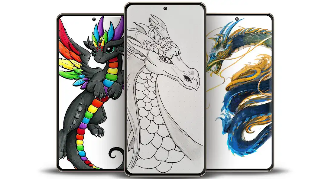 Play Dragon Drawing Ideas  and enjoy Dragon Drawing Ideas with UptoPlay