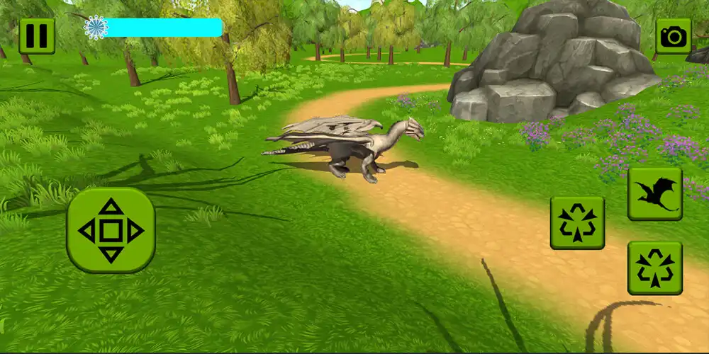 Play Dragon fly fire simulator 3D as an online game Dragon fly fire simulator 3D with UptoPlay