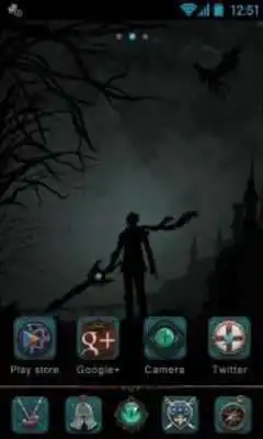 Play Dragon  GO Launcher Theme