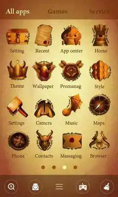 Play Dragon  GO Launcher Theme