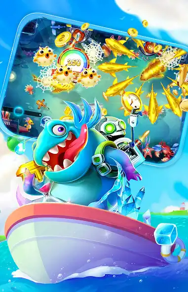 Play Dragon King Fishing as an online game Dragon King Fishing with UptoPlay